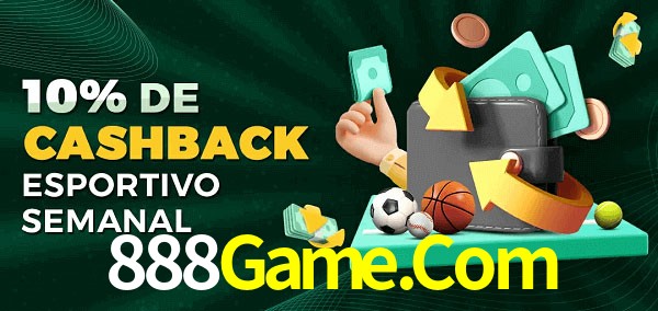 10% de bônus de cashback na 888Game.Com